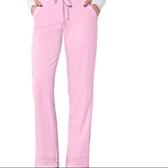 Koi Mariposa Medical Scrub Set Pink Sachet New - Picture 3 of 4